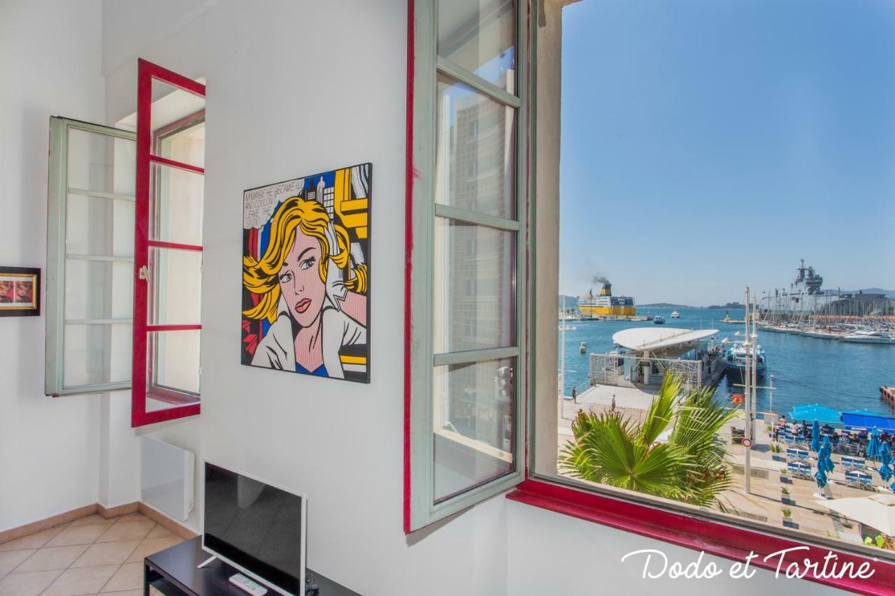 Apartamento Awesome Flat With Sea View - Dodo Et Tartine Tolón Exterior foto